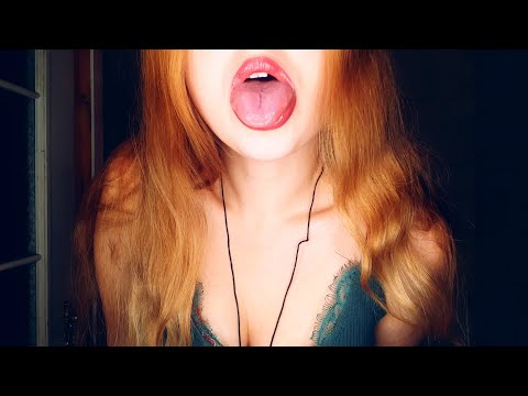 ASMR| LICKING LENS,  SENSITIVE LICKING,  KISSING