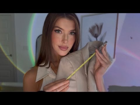 ASMR | POV Tailor 🪡 I'm Fitting Your Suit & Taking Care of You 🤍