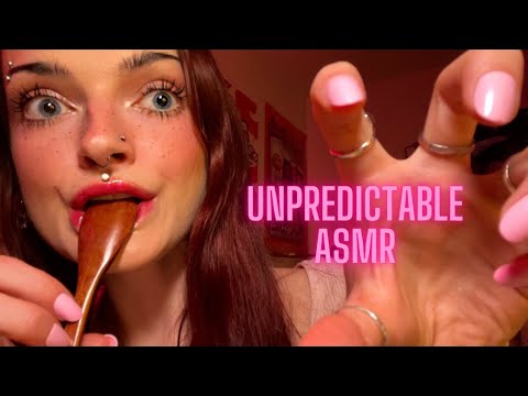 ASMR | Doing Random Sh!t to Make You Sleep! (Unpredictable, a bit Chaotic hehe😈👾)