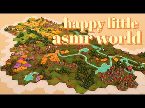 ASMR | Creating a soft and dreamy world as I whisper in your ears 😴 Dorfromantik