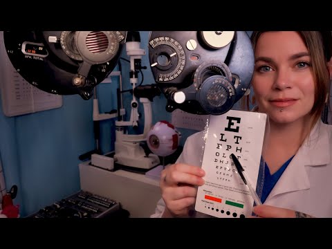 ASMR Eye Exam: Better 1, Better 2? | Medical Roleplay