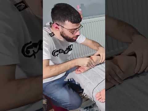 TURKISH MASSAGE TECHNIQUES THAT CALM THE MUSCLES ALL OVER THE BODY #satisfying #relaxing #shorts