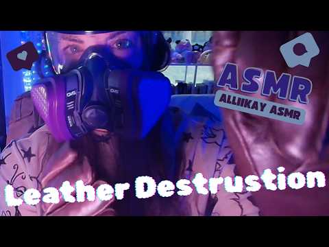 ASMR Leather Kidnap and Destruction