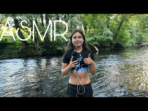 ASMR AT A RIVER BUT SUPER SUPER FAST TRIGGERS!!!