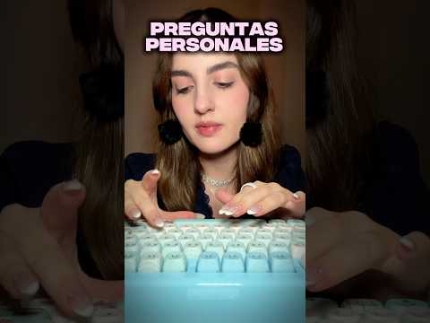 Preguntas Personales #asmr #teclado