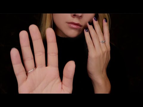 ASMR Hand Movements Hypnosis No Talking | ASMR Multi layered & Rain  Sleep Sounds | Close Up