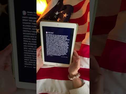 Soft-Spoken Reading of the President’s Truth for Memorial Day