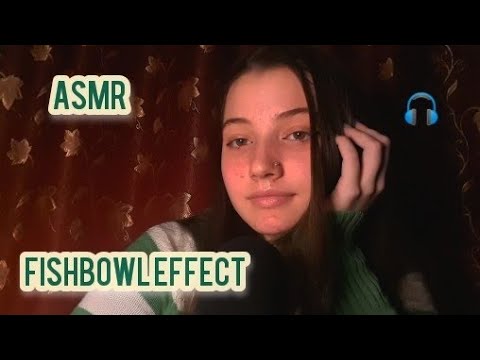 АСМР| эффект наушников 🎧| близкий шепот| звуки рта 💋| ASMR| fishbowl effect |