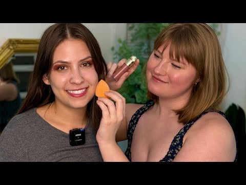 ASMR Classic Makeup for a Night Out | Summer Style, Soft Spoken Sleep Aid, Real Person