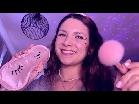 ASMR Freundin schminkt Dich in den Schlaf (Makeup Roleplay, Personal Attention, German/Deutsch)