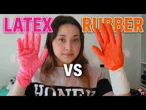 ASMR Latex vs. Rubber Gloves: Which Relaxes You More? 🥊🧤
