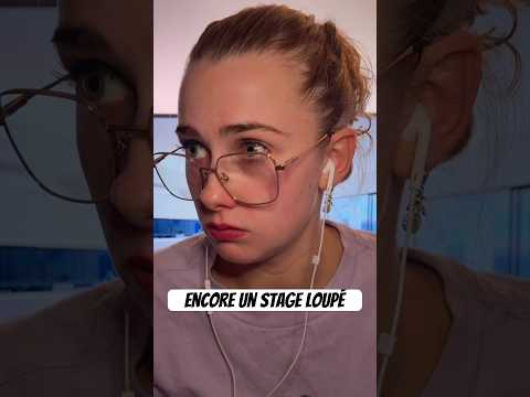 Encore un stage loupé ￼ #asmrfrançais #asmrroleplay #stagiaire #voyage