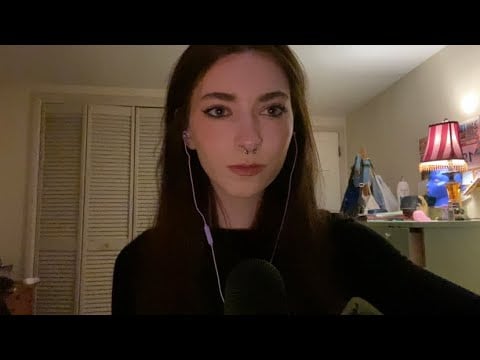 ear to ear soft spoken and whisper ramble asmr :)