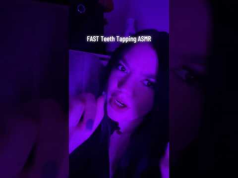 Teeth Tapping ASMR #tingles #visualtingle #triggersforsleep #mouthsounds #relax #mouthwhisper