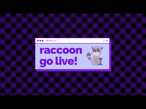 [Furry ASMR] Raccoon Go Live! (Whispering, Brushing, Chewing, Water Sounds and More!)