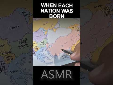 The Birth of Each European Country | ASMR
