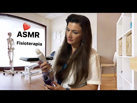 ASMR TU FISIOTERAPEUTA TE DA UN MASAJE MUY RELAJANTE / ROLE PLAY / EN ESPAÑOL