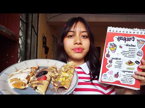 ASMR Roleplay Crepería Dulce 🍓 Crepas y Chocolate 🥞✨