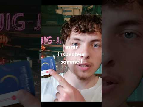 asmr roleplay 🕵inspecteur de sommeil 🕵
