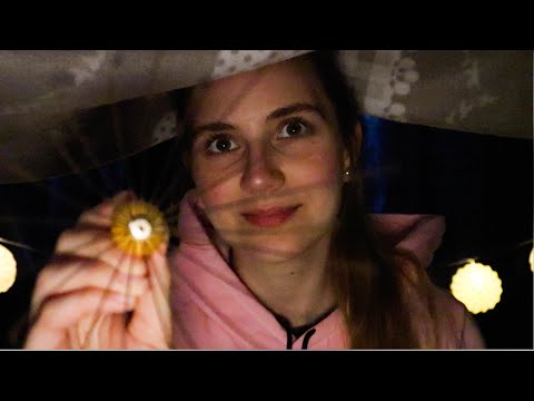 ASMR in a Blanket Fort