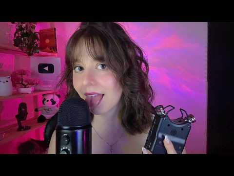 ASMR | Qual mic tem o melhor sons de boca blue yeti ou tascam?