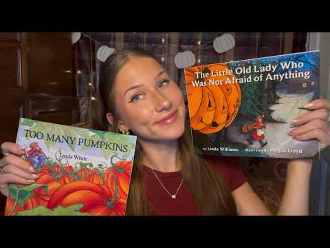 ASMR Cozy Fall Bedtime Stories 🍂 | Reading You to Sleep & Page Turning Sounds