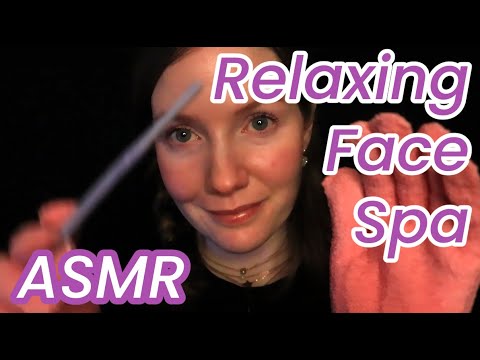 ASMR Face Spa: Personal Attention, Face Shaving, Razor & Soapy Face Wash, Face Touching Tingles