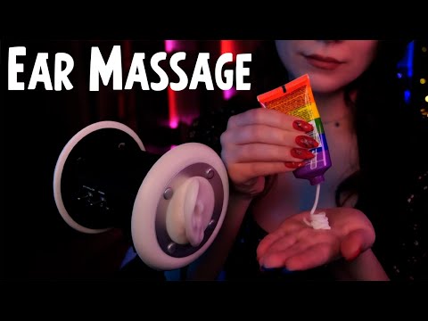ASMR Lotion Ear Massage 💎 No Talking, 3Dio, Creamy