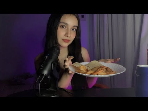 ASMR/ Comiendo camarones 🍤 / Eating Sounds