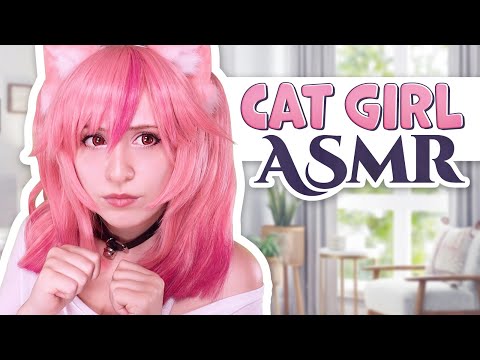 Cosplay ASMR - "Wake up!! ♡" ~ Cheeky Tsundere Cat-Girl Roleplay - ASMR Neko