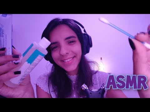ASMR - ROLEPLAY LIMPEZA DE OUVIDO
