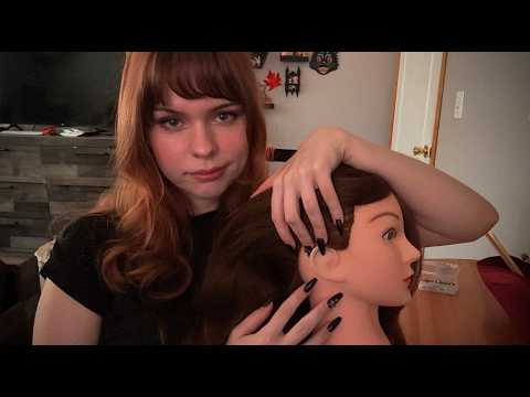 ASMR Ear and Neck Attention In Back Of Class (Tracing, Scratching, and Massage)