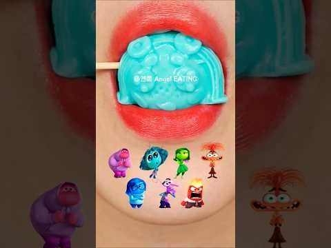 @AngelEATING777 asmr INSIDE OUT JELLY 인사이드 아웃 젤리 eating sounds