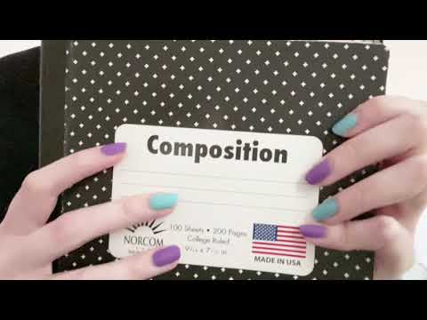 lofi asmr notebook sounds