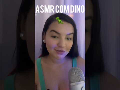 ASMR COM DINO #sonsdeboca #asmrsounds #asmr #arrepios