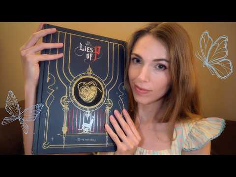 ASMR The Art of Lies of P | Relaxing Book Sounds, Chatting, and Reading to You