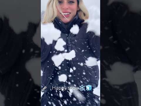 happy snow🧊❄️ #snow #happysnow #usa #Europe