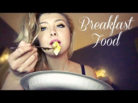 ASMR Eat With Me BREAKFAST FOOD