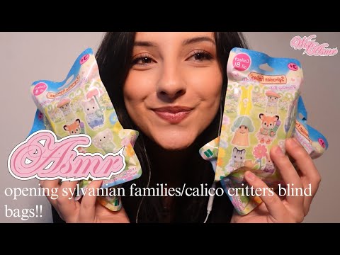 ASMR | 🍓 Opening Sylvanian Families/Calico Critters Blind Bags!!🏠🐇