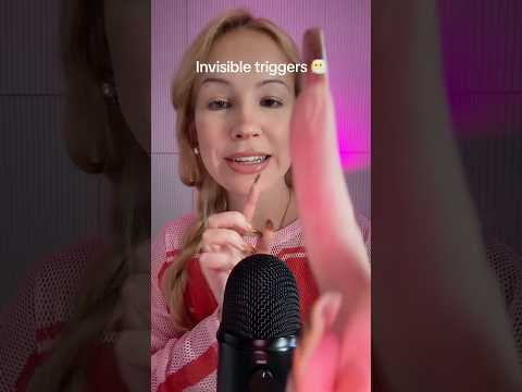 Invisible yet technically still “visible” #asmr #invisible #tingles