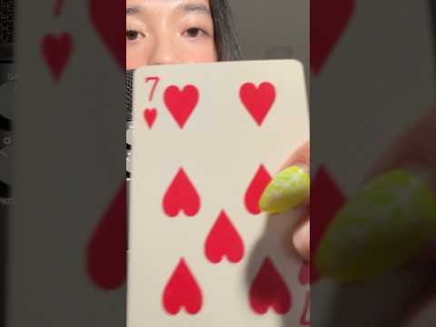 ASMR unqualified card magician ♥️ (short version) #asmr #relax #tingles #sleep #cardmagictricks