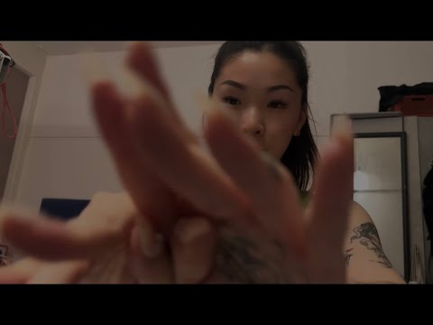 ASMR hand movements and layered sounds 🤤😴