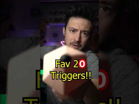 YOUR 20 FAVE COREY ASMR TRIGGERS