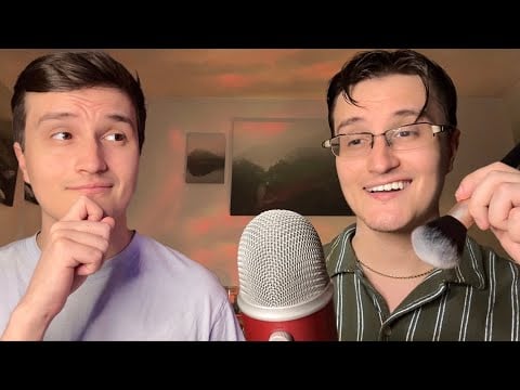 ASMR WITH MY TWIN BROTHER 🧍🏻‍♂️🧍🏻‍♂️