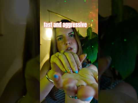 was this aggressive enough for you??  #asmr #aggressive #fast