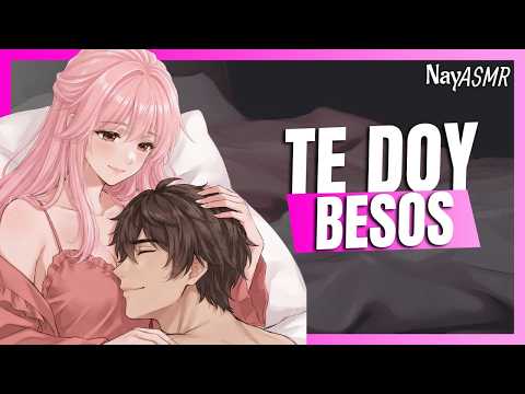 ASMR Novia Te Abraza, Te Peina y Te Duerme Con Susurros 💗 [F4M] Para Dormir - NayASMR - Roleplay