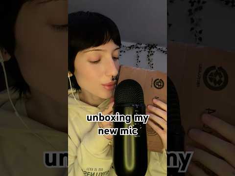 new microphone 👾