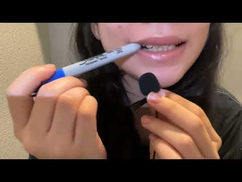 ASMR pen biting ~sharpie edition~ (for relaxation) 🖊️💤