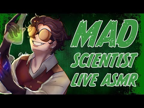 LIVE ASMR - Experiments With Mad Scientist Husband [M4F] [ASMR] [Soft Spoken]
