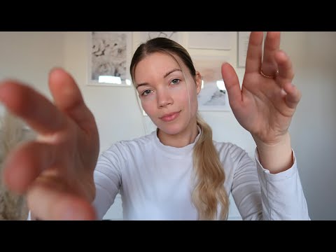 ASMR Hand Movements & Touching Your Face